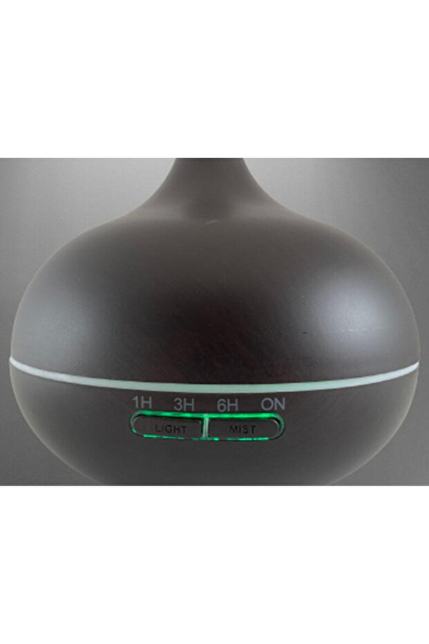 Air Humidifier 300ml LED DARK WOOD Diffuser - 5
