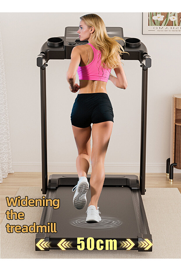 جهاز المشي متعدد الوظائف مع مكبر صوت بلوتوث وجهاز التحكم عن بعد. - 7