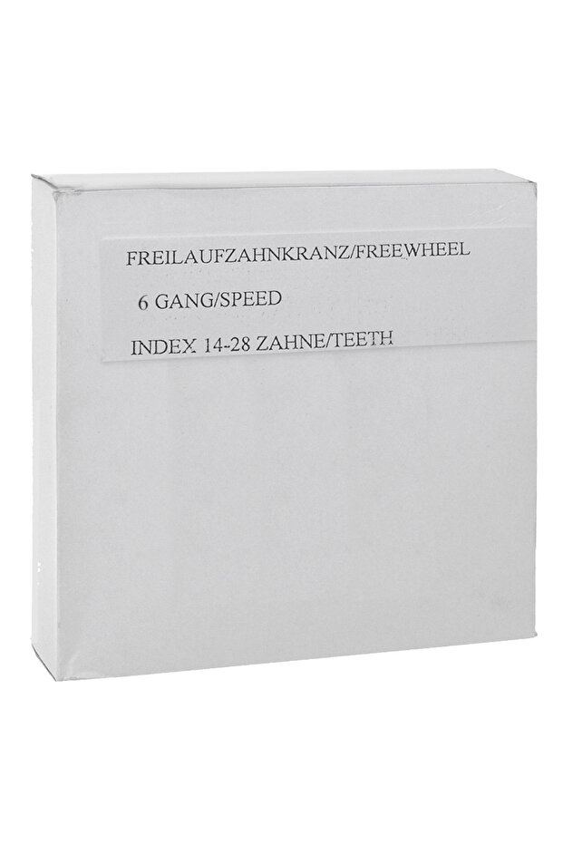 Threaded sprocket for 6-speed bicycles. - 3