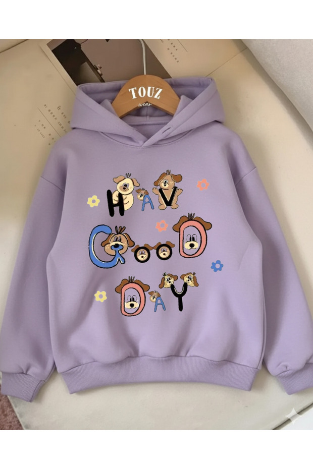 Hav Good Day Kids 3-Thread Thick Sweet Hoodie