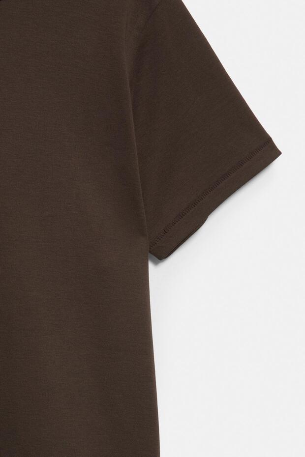 Basic kısa kollu t-shirt - 7