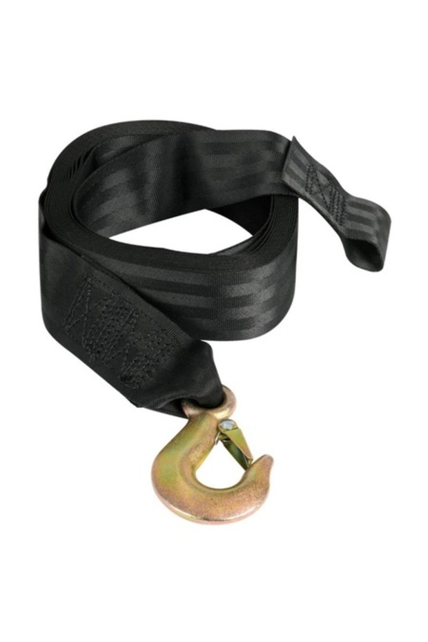 10 m nylon winch strap, - 1
