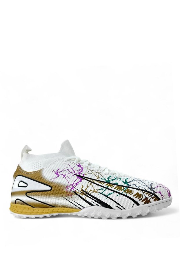 Ea1001H Men's Sock Football Field Shoes White