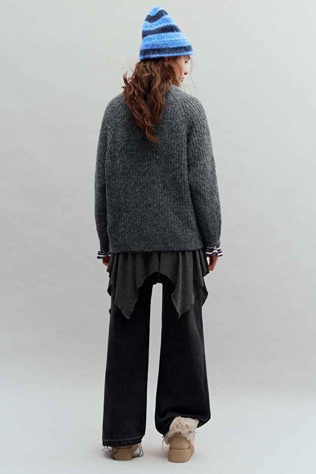 Fitilli örgü hırka - 3