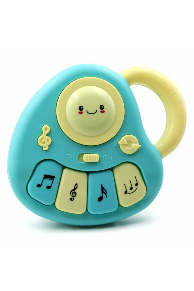 Baby Piano Musical Toy | 4 Keys, 31 Melodies, Learn Numbers & Shapes, Flashing Lights