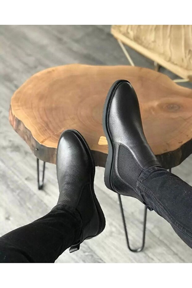 Genuine Leather Daily Use Men's Chelsea Boots