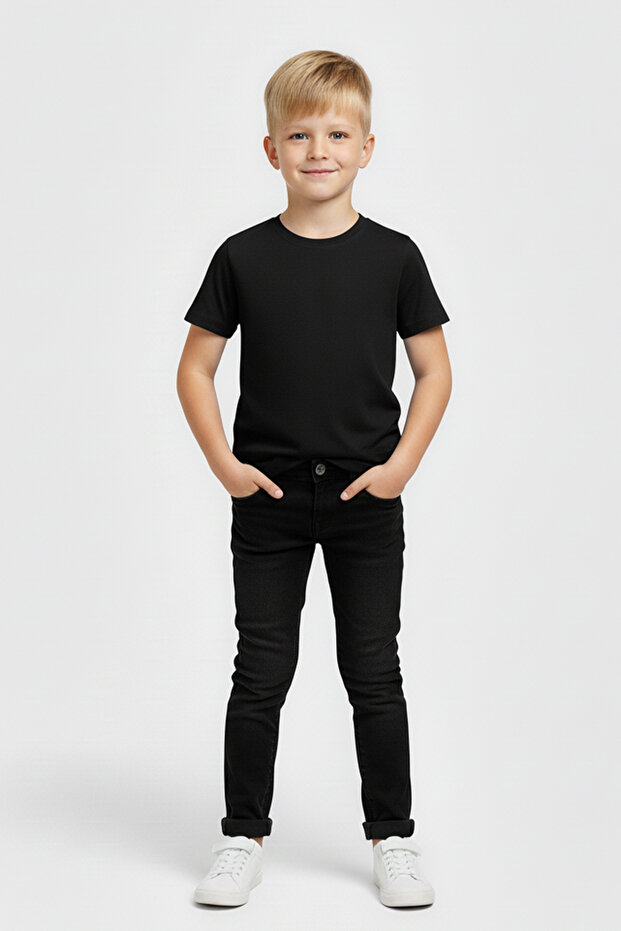 Boy's Short Sleeve Cotton T-Shirt