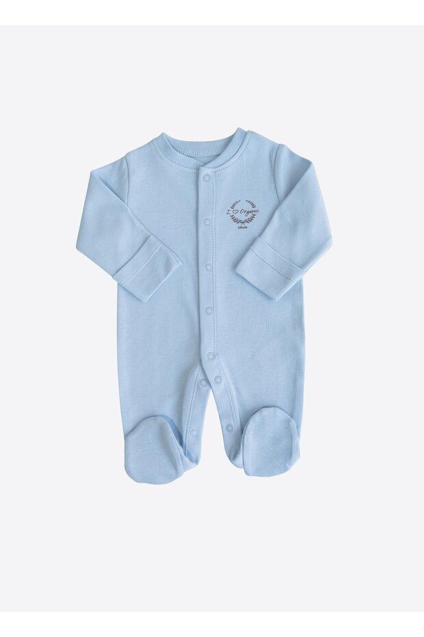 Organik New Basic Prematüre Tulum Mavi - 1