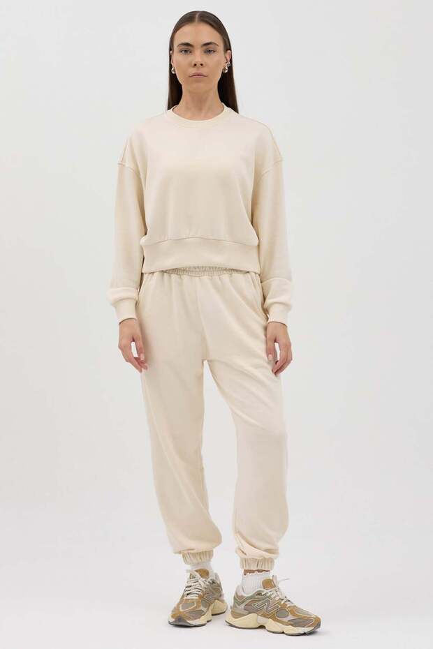 Cozy Bisiklet Yaka Sweatshirt - 2