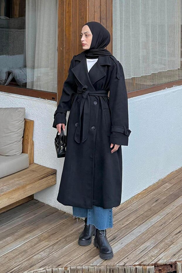 Oversize Kaban Siyah - 2