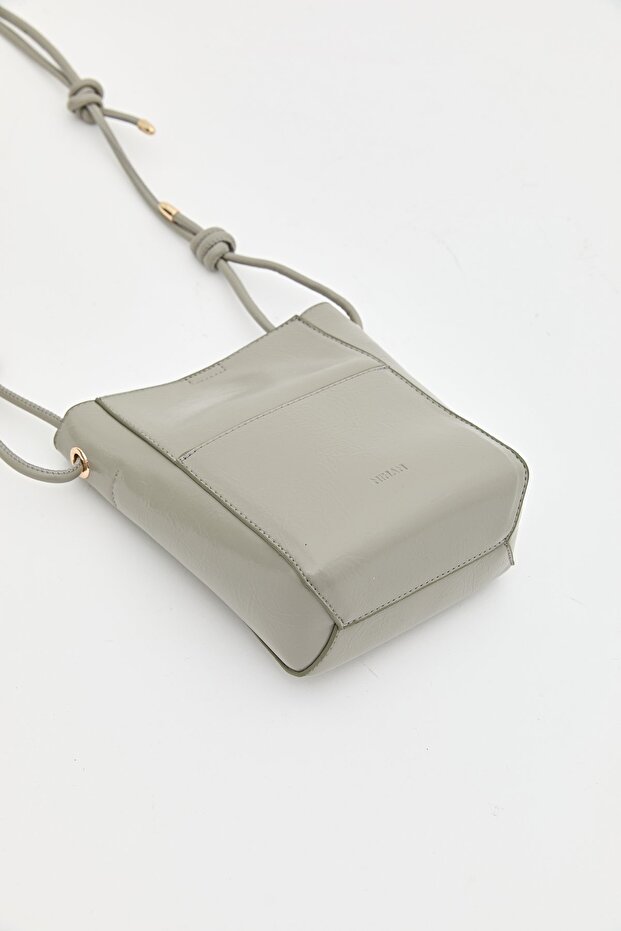Çapraz Askılı Mini Çanta Yeşil - 5