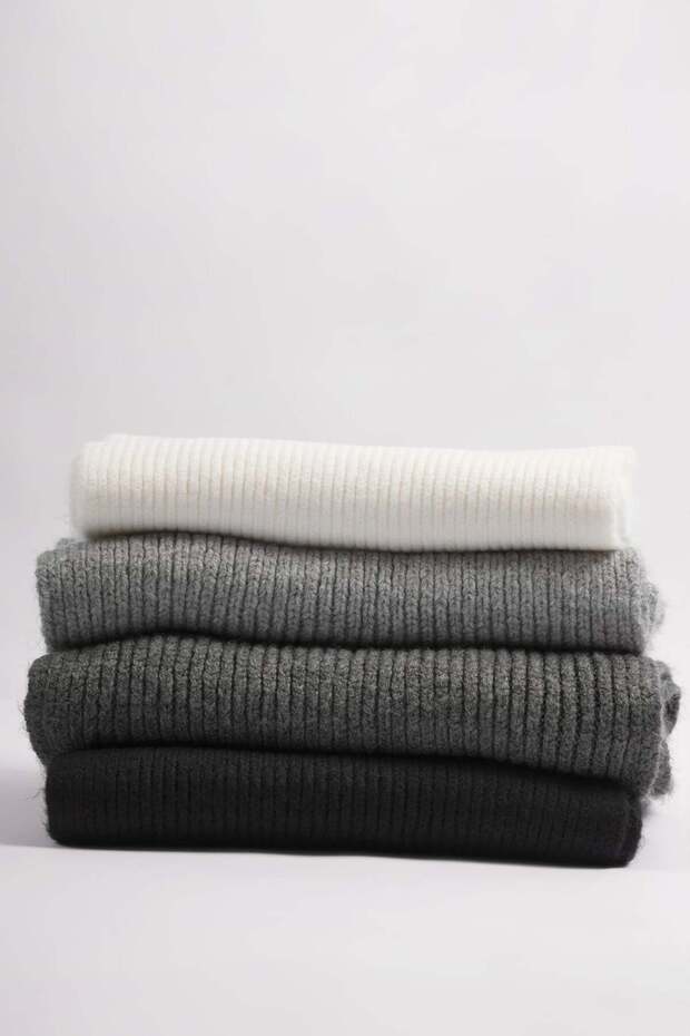 Fitilli Örme Atkı - 4