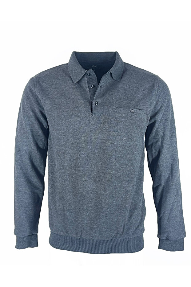 Polo yaka selanik dokuma triko - 4