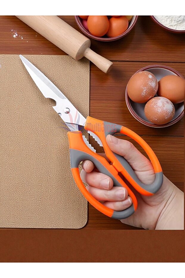 مقص مطبخ حاد للغاية متعدد الأغراض - 1