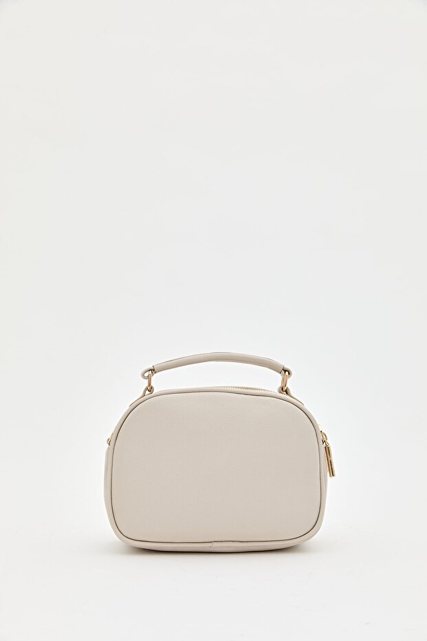 Çapraz Askılı Çanta Bej - 4