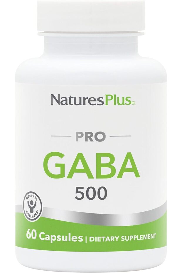 Natures Plus PRO GABA 500 mg - 60 Kapsül - 1