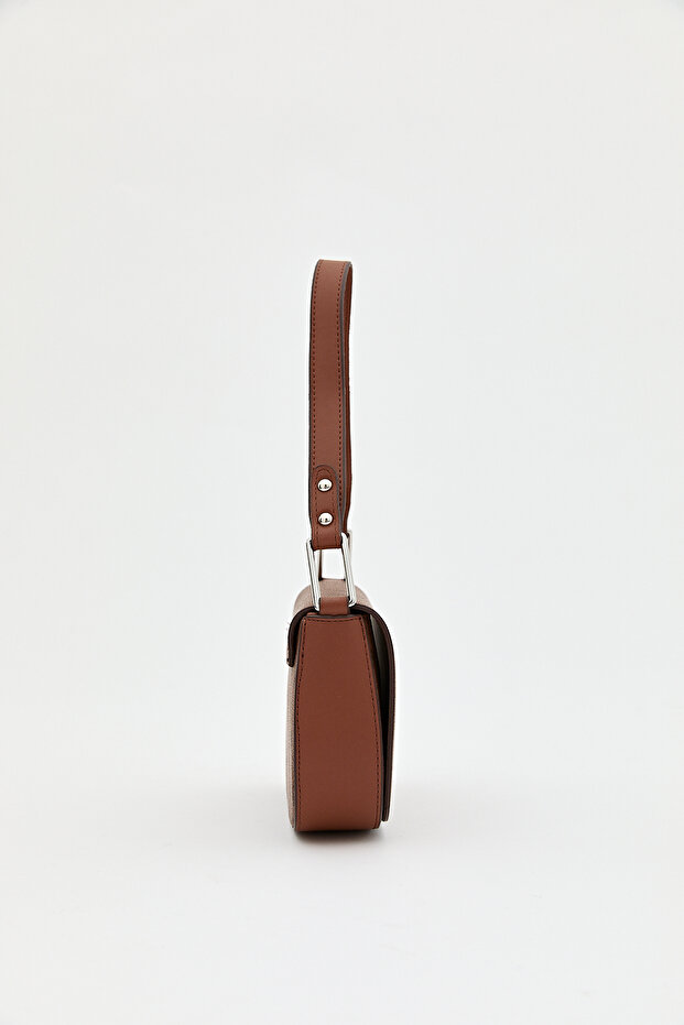 Monogram Covered Shoulder Bag Brown - 3