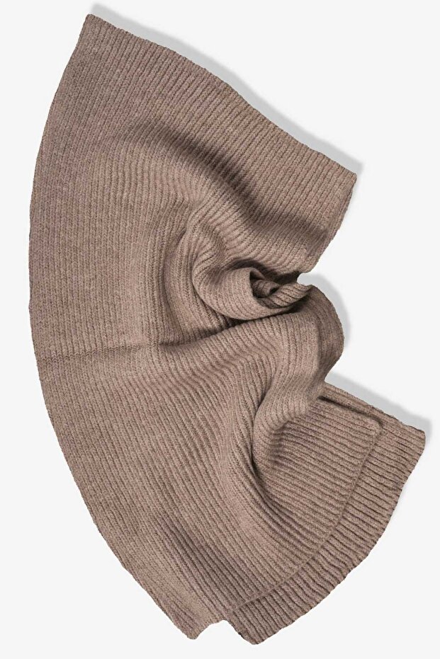 Fitilli Örme Atkı - 4