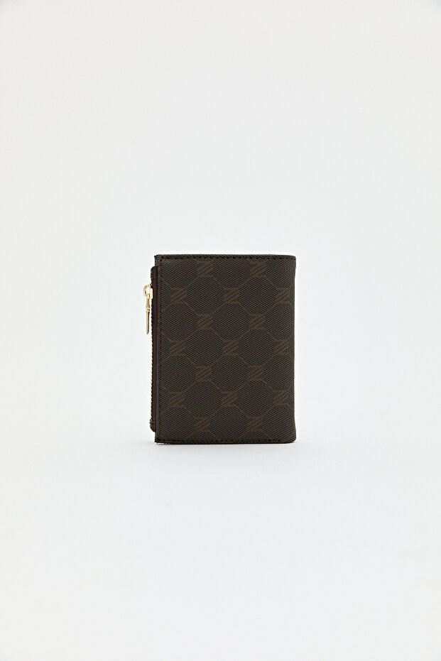 Monogram Cüzdan Kahve - 3