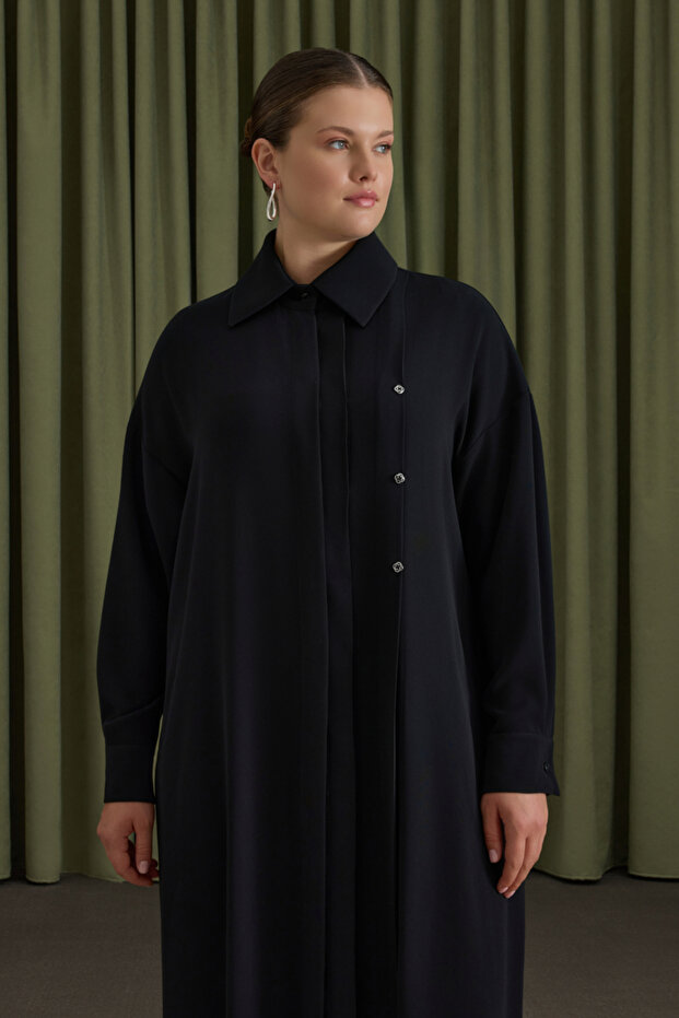 Koza Logolu Elbise - 1