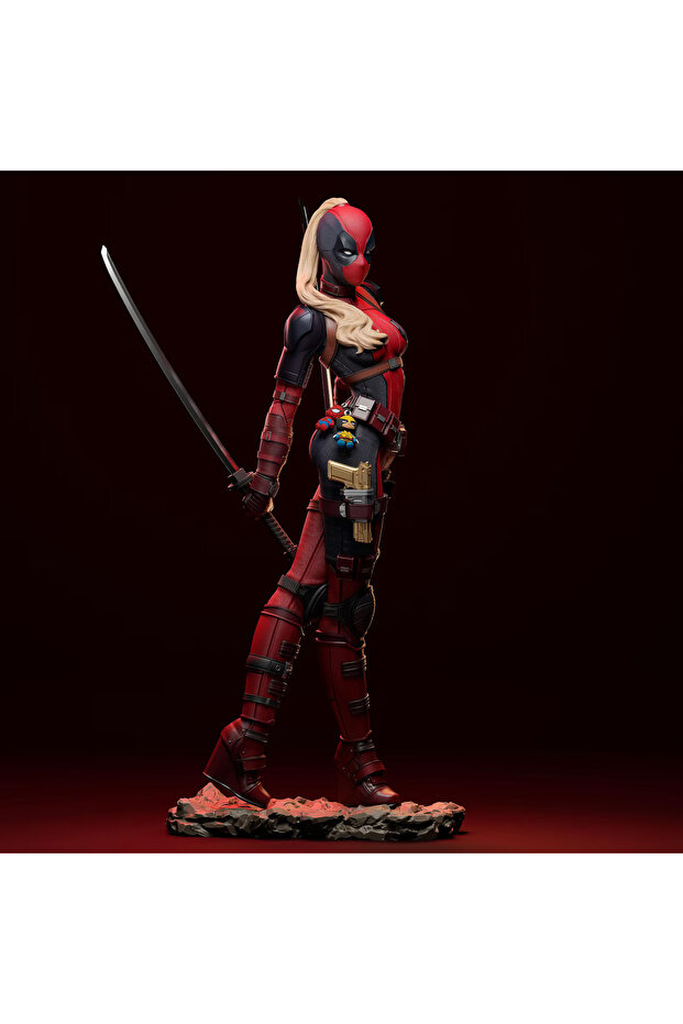 Deadpool 3D Figür Lady Deadpool 3D - 2