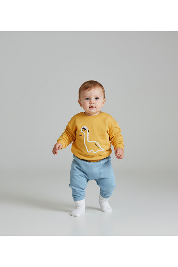 Sailor Dino Top and Bottom Set Baby Boy