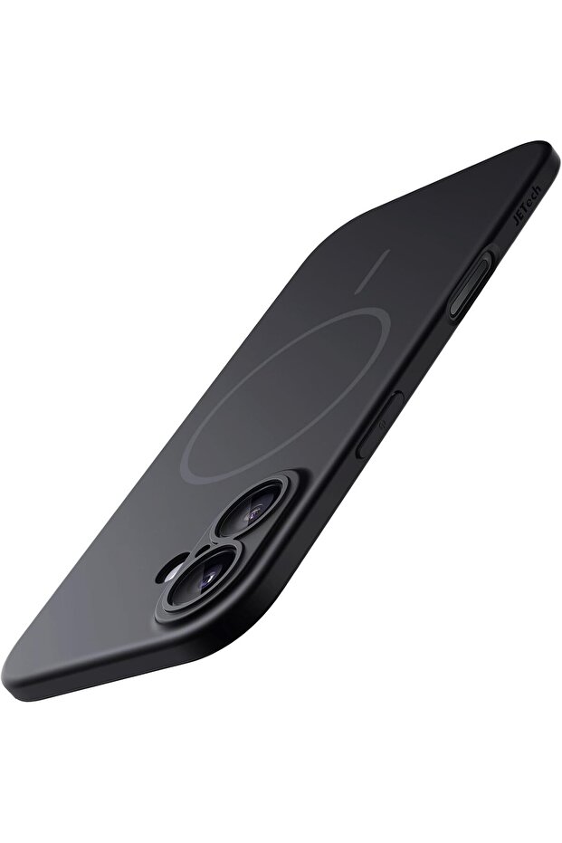 Magnetic Slim Case for iPhone 17 6.3-Inch Compatible with MagSafe (Black)