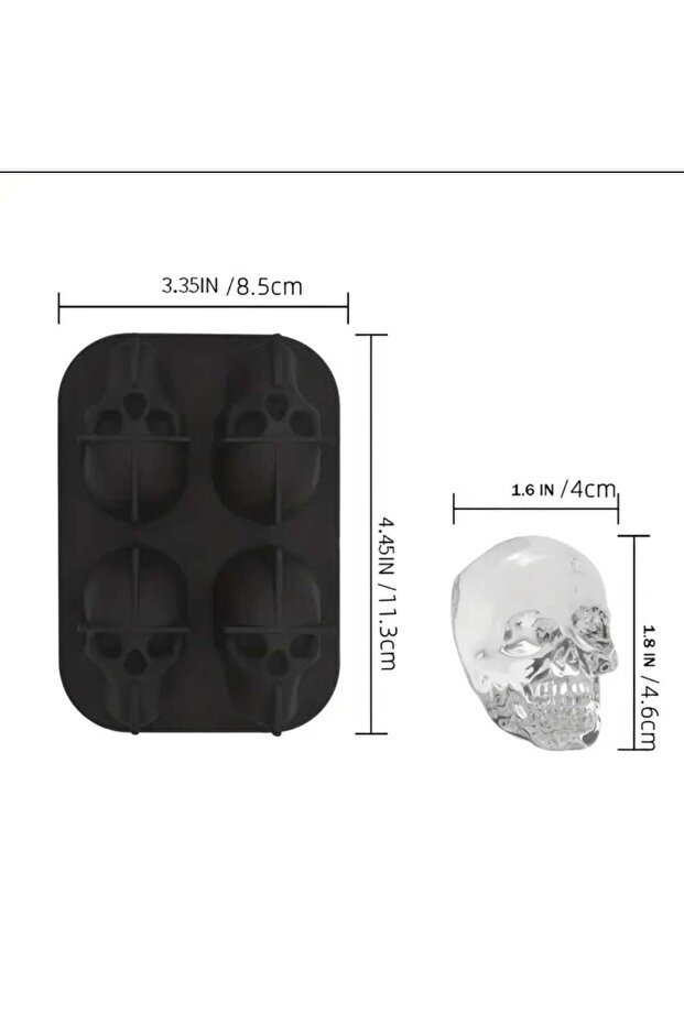 Kuru Kafa Şekilli Buz Kalıbı - 2