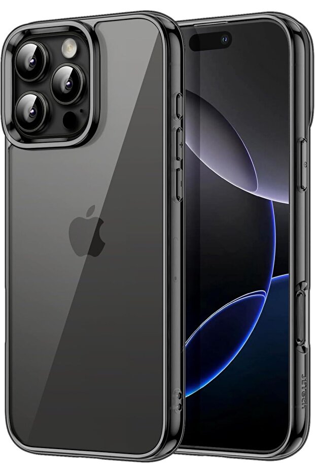 Case for iPhone 16 Pro Max 6.9-Inch Non-Yellowing Shockproof Bumper (Black)