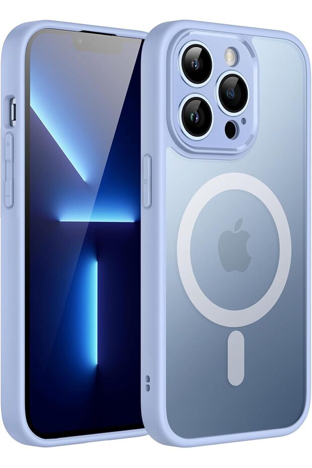 Magnetic Case for iPhone 13 Pro Max 6.7-Inch (Sky Blue)