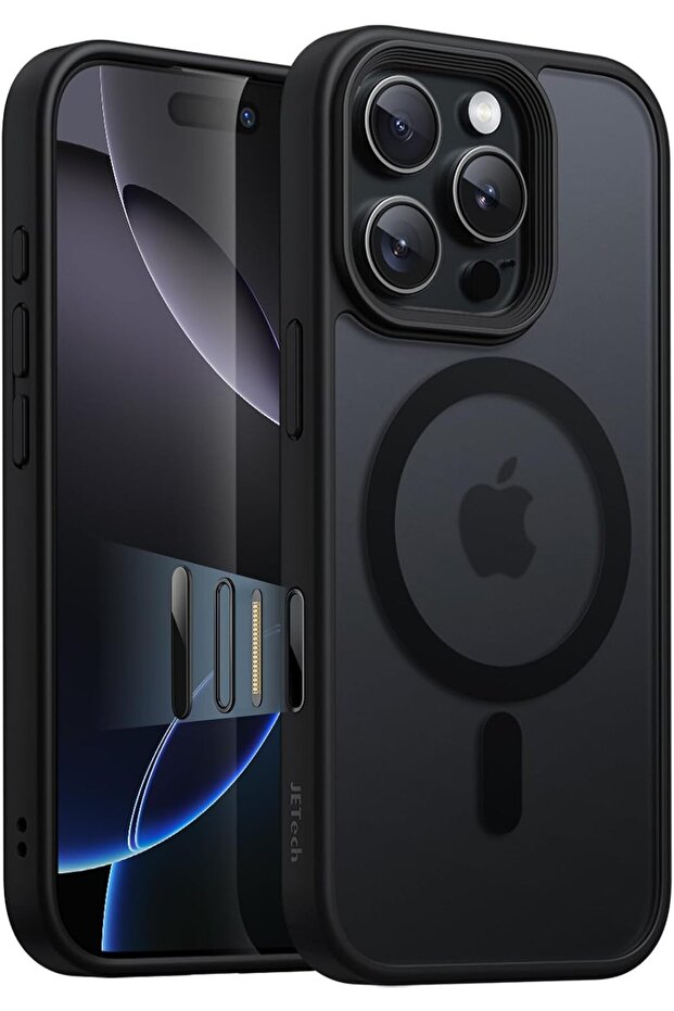 Magnetic Case for iPhone 16 Pro Max 6.9-inch (Black Titanium)