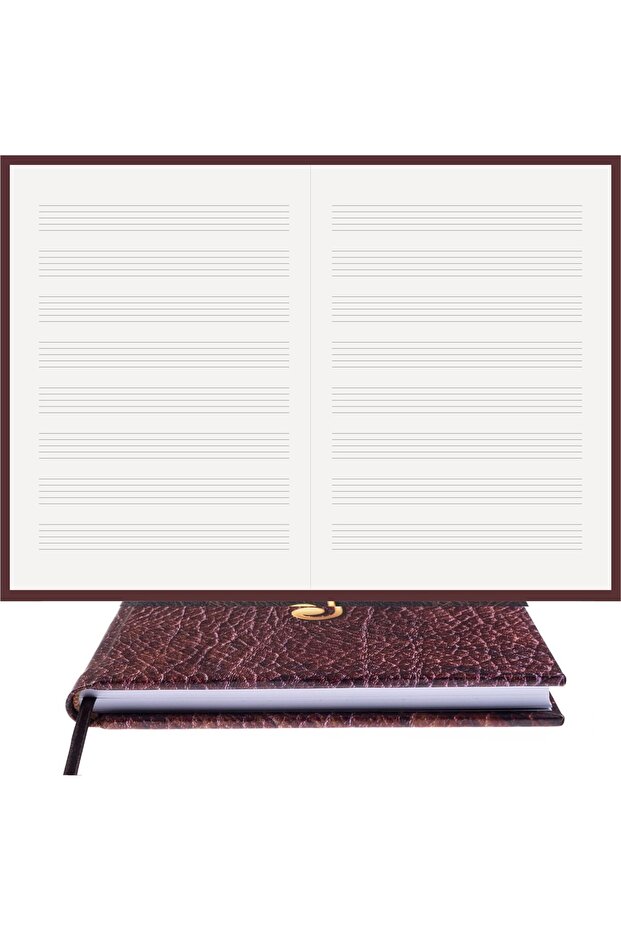 Music Notebook (No Key) 100% Handmade, Hand Stitched – 2026 Special Collection – Artistic Binding – A/5