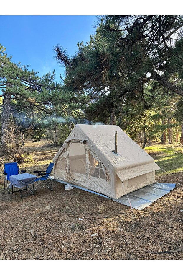 6 Kişilik Şişme Kamp Çadırı - 2