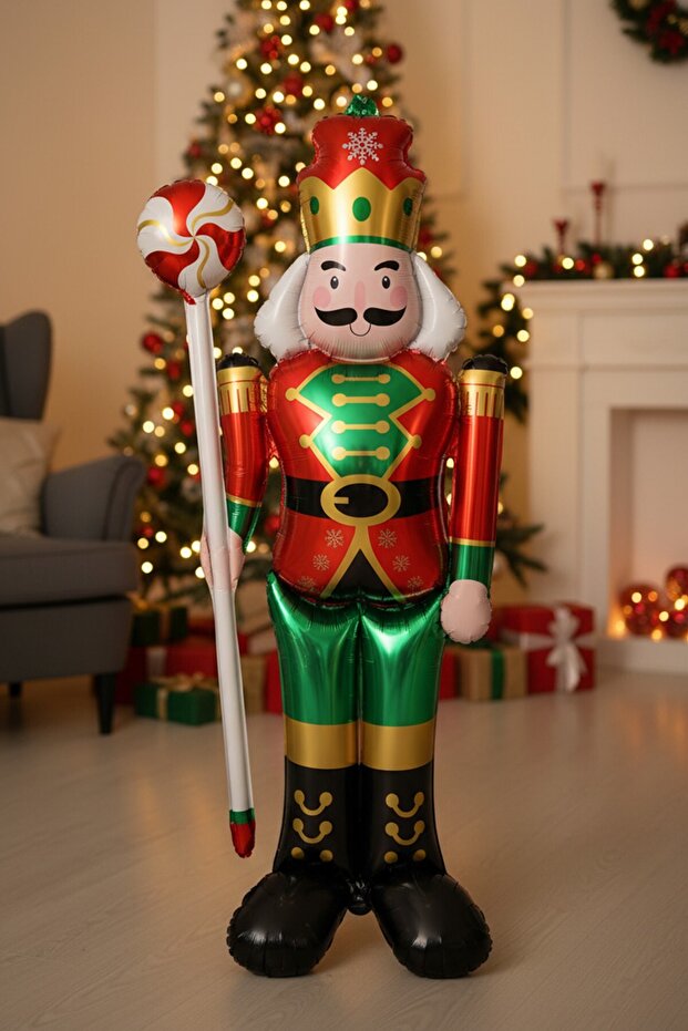 Standing Candy Giant Bullet Soldier Foil Balloon