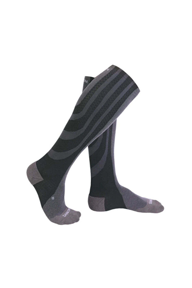 جوارب ضغط نشطة حاصلة على براءة اختراع - رمادية - 5