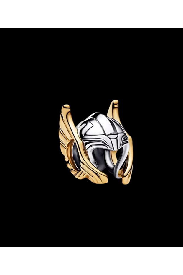 Gümüş Marvel Thor Kask Charm - 1