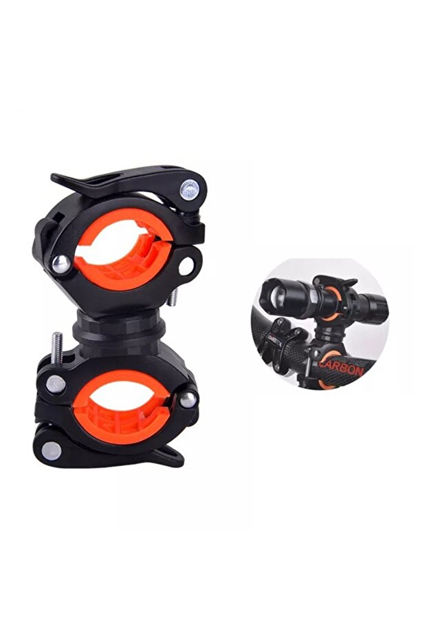 Adjustable handlebar accessory mount, Black - 2