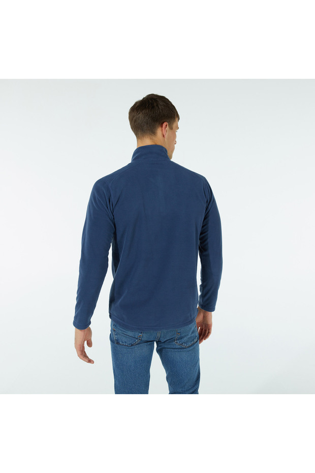 Mount Erkek Mavi Polar Sweatshirt - 2