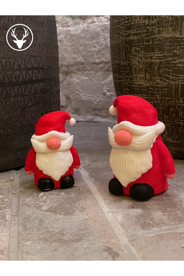 New Year's Concept Decorative Cute Gnome Figure Ornament