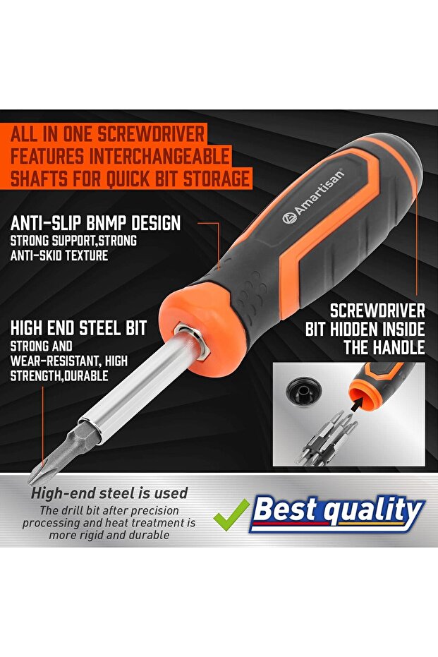 18-in-1 Multi-bit Screwdriver Set, Portable Multi-Purpose - 3