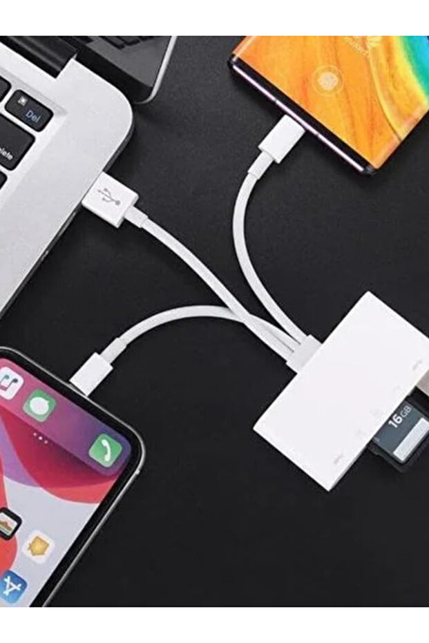 ZR459 NK1032 TYPE-C LİGHTNİNG USB COMBO - 2