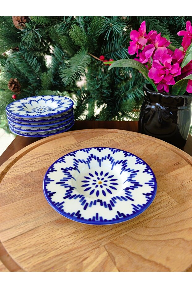 Luxe Mixte 6'lı Çay Tabağı Seti - 7