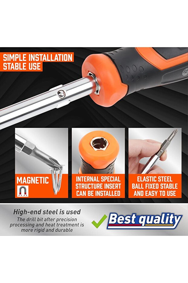 18-in-1 Multi-bit Screwdriver Set, Portable Multi-Purpose - 5