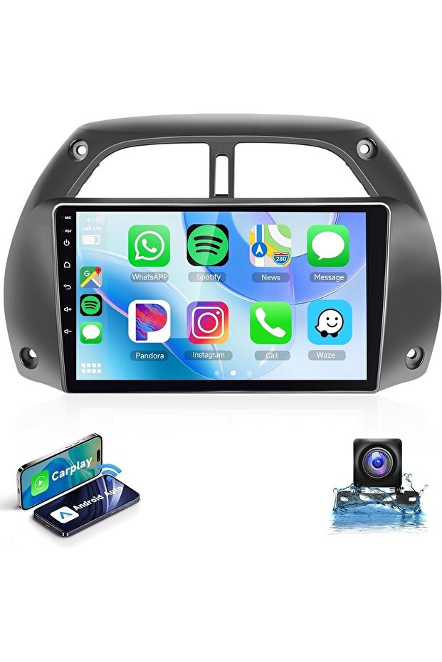 Android Car Stereo for Toyota RAV4 RAV 4 2001-2006 2+32 Ahd Camera