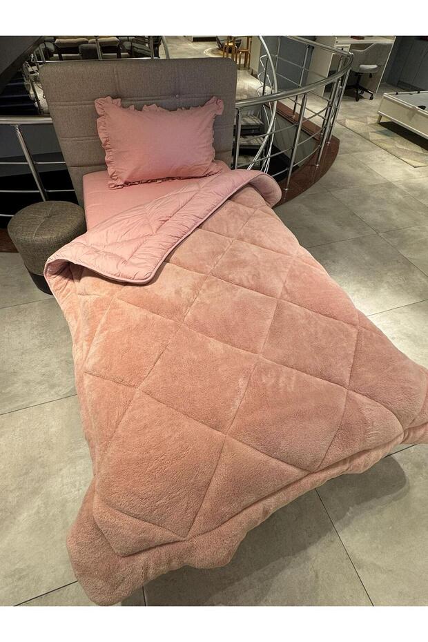 Welsoft Fırfırlı Tek Kişilik Uyku Seti Prıvate %100 Pamuk - 3