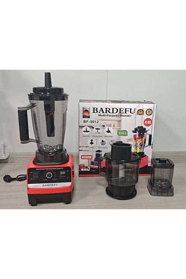 8-in-1 Stainless Steel Multifunctional Blender & Juicer