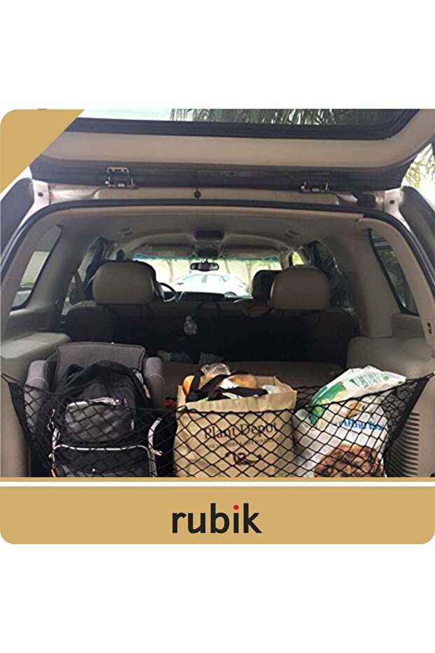 Car SUV Trunk Cargo Net Storage Organizer (105x50cm)