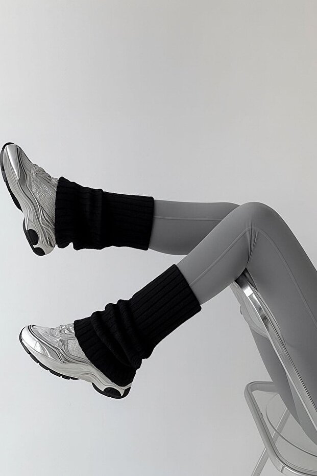 3 Çift Basic Kalın Pamuk Karışımlı Tozluk - 3