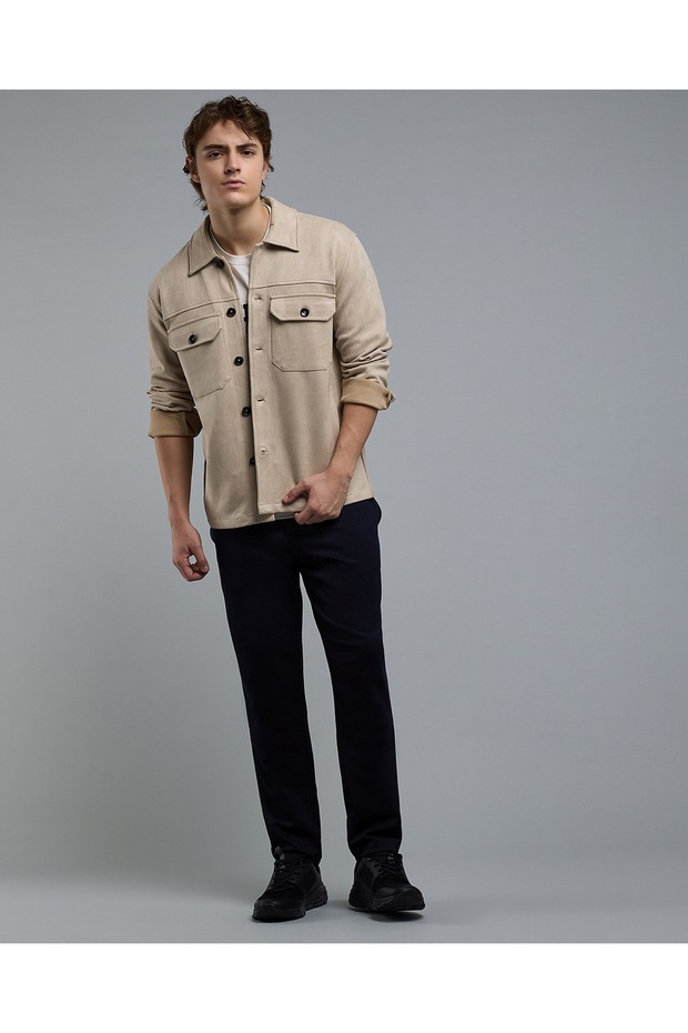 سترة صلبة مع إغلاق بأزرار - 2