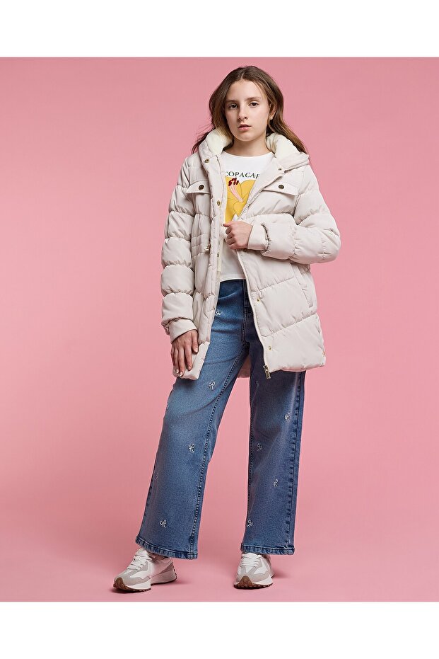 سترة بغطاء رأس بغطاء رأس وسحاب للإغلاق - 3